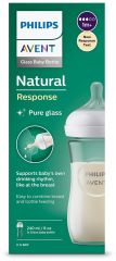 Láhev Natural Response skleněná 240 ml, 1m+