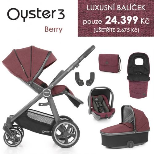 Oyster 3 luxusní set 6 v 1 - Berry 2020