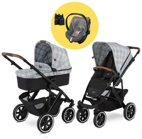 Akční set Salsa 4 Air Smaragd Fashions Editions 2021 + Cybex Aton 5 Soho Grey 2021 + adaptéry