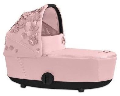 Mios Lux Carry Cot Simply Flowers Light Pink 2022