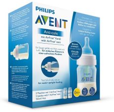 Láhev Anti-colic 125 ml s ventilem AirFree, 2 ks