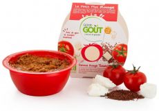 Bio Rajčátka s červenou quinou a sýrem feta 220g