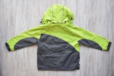 Funkční bunda zeleno - šedá