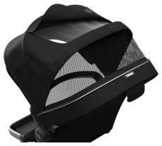 Sourozenecké Sedadlo Sleek Midnight Black