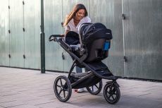 Urban Glide 2 Thule blue 2020 + korbička + pláštěnka + ochranná síť + madlo + pláštěnka