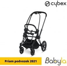 Priam Podvozek Matt Black + Seat 2021