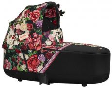 Priam Fashion Spring Blossom Dark + Rose Gold podvozek + Priam Seat Pack 2021