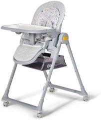 Dětská jídelní židlička 3v1 Caretero Kivi grey