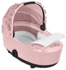 Mios Lux Carry Cot Simply Flowers Light Pink 2022