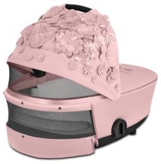 Mios Lux Carry Cot Simply Flowers Light Pink 2022