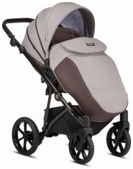 Kočárek Viva Life III 2v1 Warm Grey + CYBEX Aton 5 Classic Beige