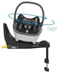 FOX 3 kompletní set - Black / Midnight Black + MAXI-COSI Coral 360 Essential Black + MAXI-COSI Famil
